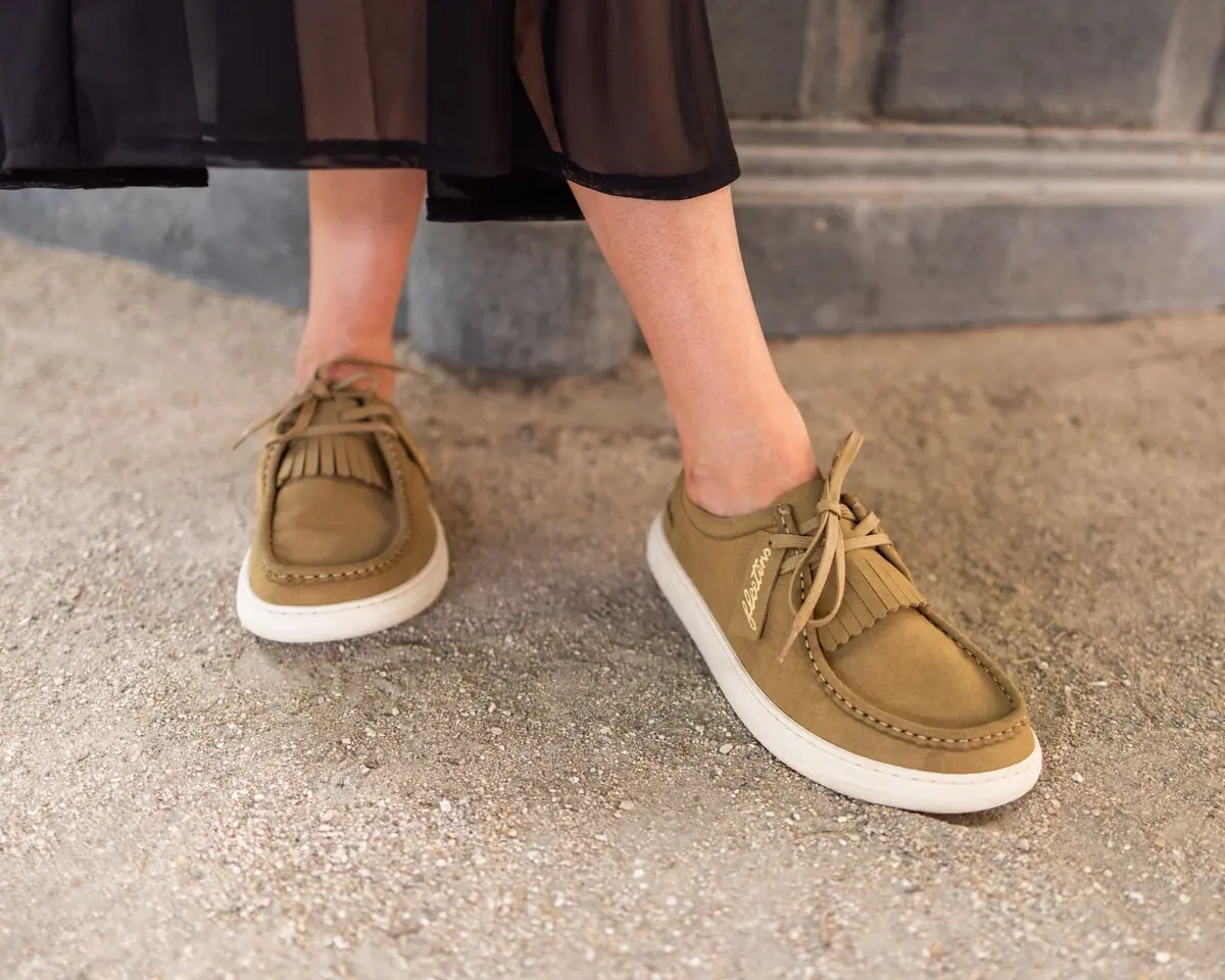 Босоногие полуботинки Fleeters Avocado — песочный, фото 2