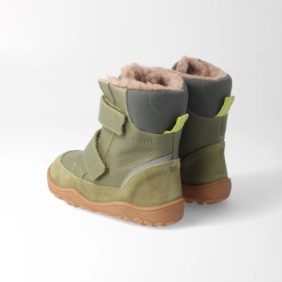Зимние босоногие ботинки bLIFESTYLE polarfuchsSTYLE — зелёный, фото 3