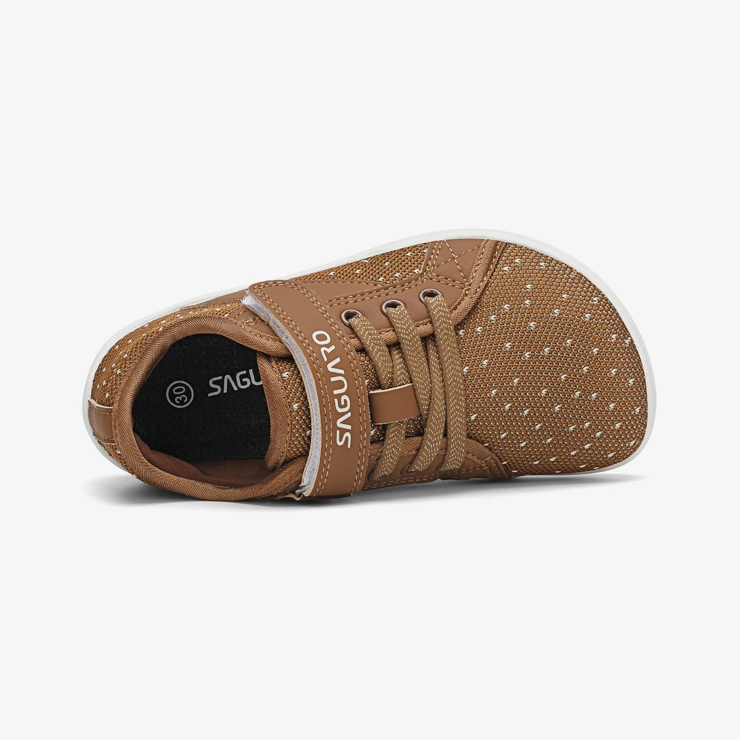 Детские кеды Saguaro Luck I — коричневый, фото 4