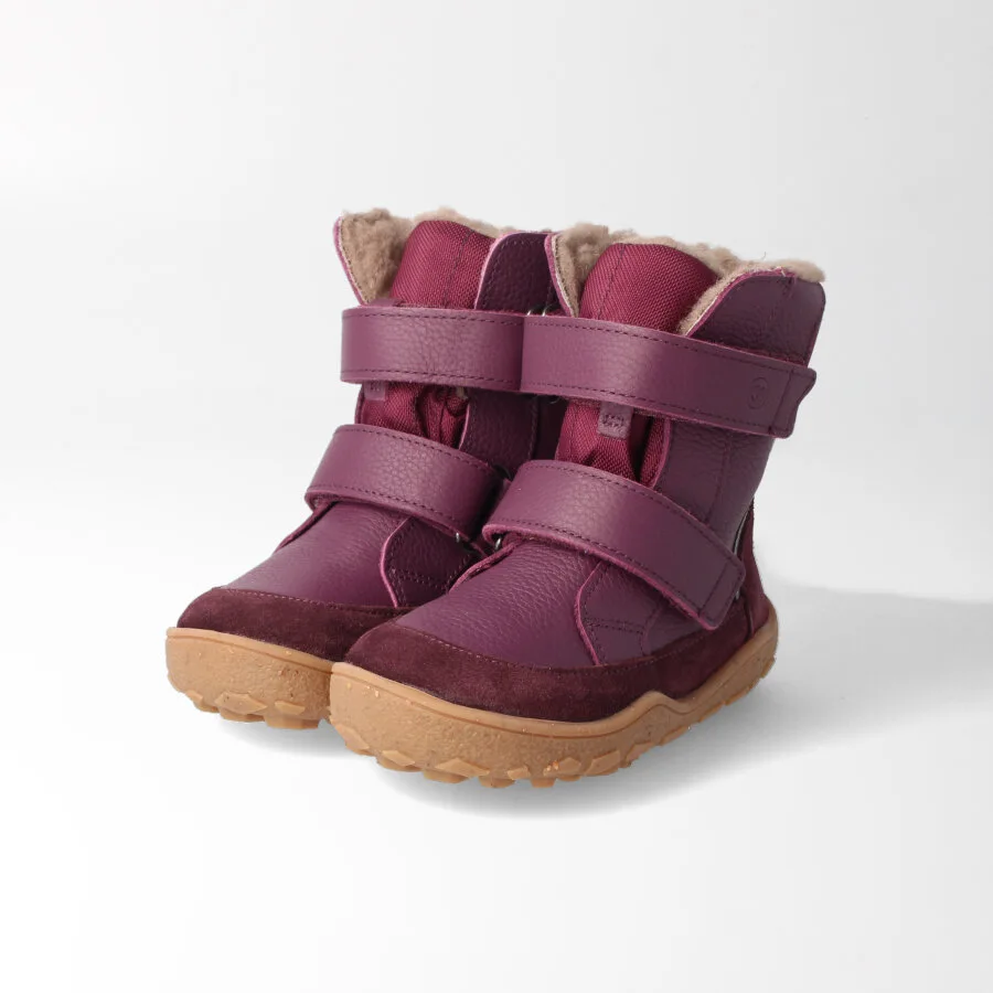 Зимние босоногие ботинки bLIFESTYLE polarfuchsSTYLE — ягодный, фото 4