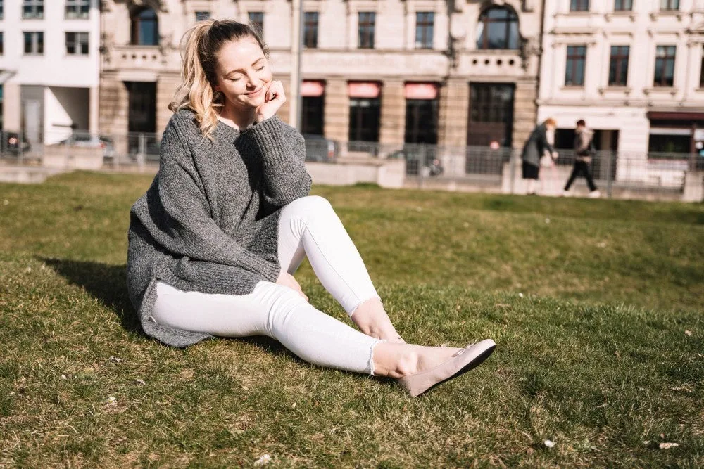 Женские балетки ZAQQ LOOQ Nude, фото 4