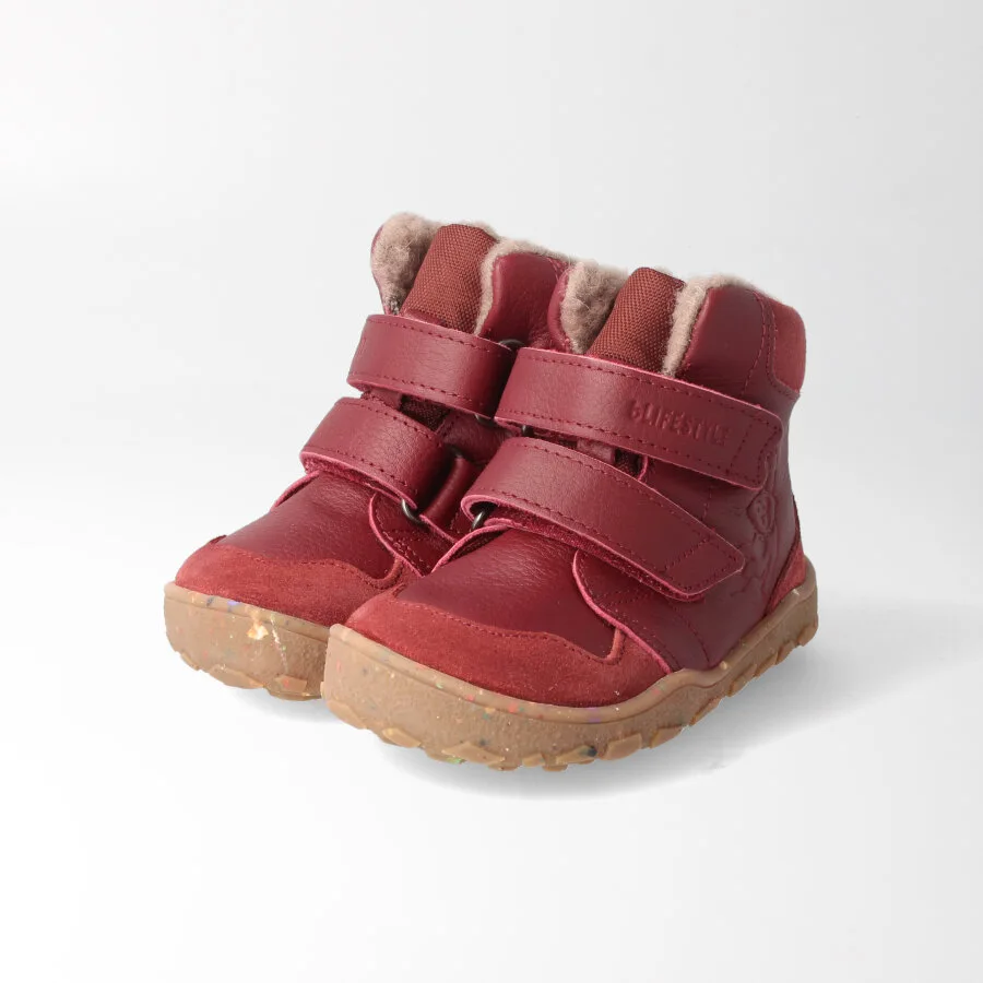 Зимние босоногие ботинки bLIFESTYLE gibbonSTYLE — бордовый (арт. BN156700W681), фото 4