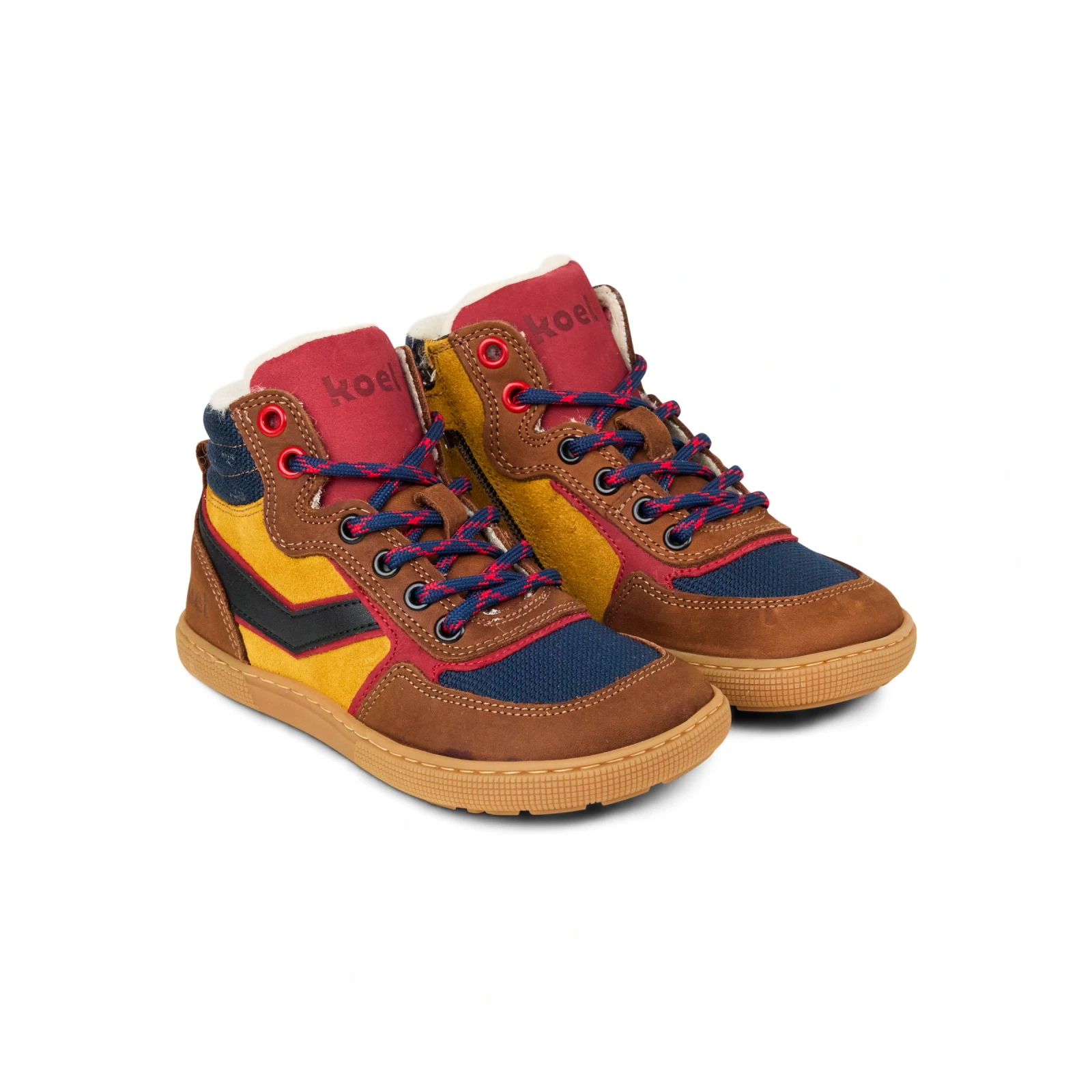 Кроссовки Koel DANISH Napa Wool — шоколадный, фото 2